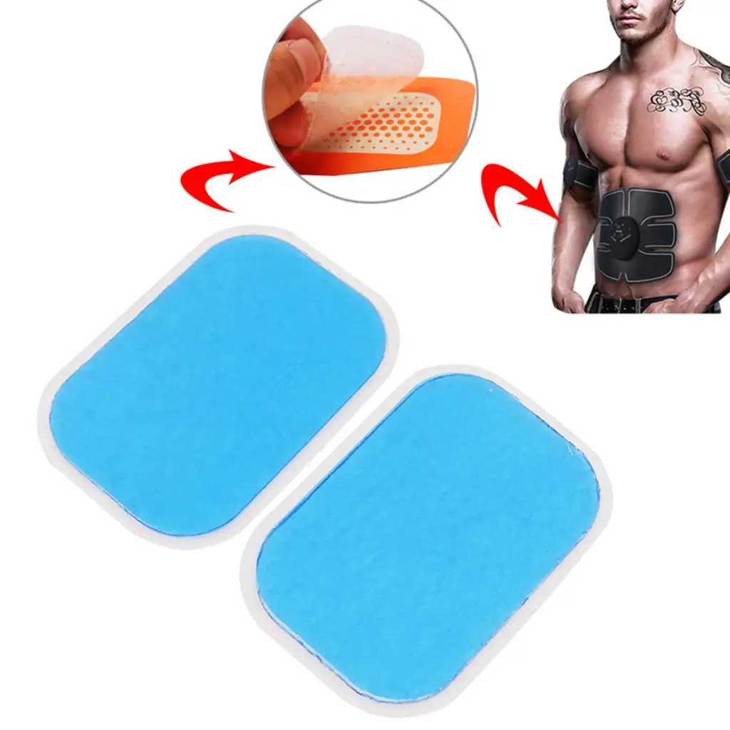 

EMS Muscle Stimulator ABS Abdominal Muscle Stimulator Arm Trainer Muscle Toner Belt with 10x Hydrogel Gel for Home Gym Exerciser