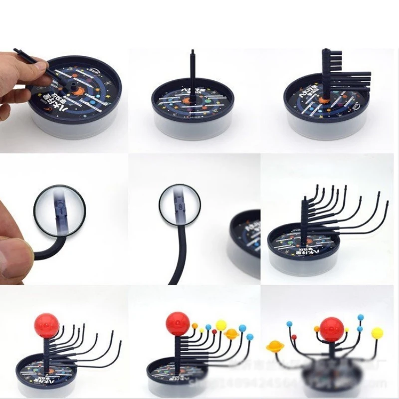 9 планет DIY Популярная 3D научная модель солнечной системы детская сборная игрушка