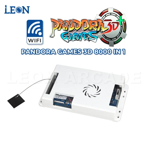Аркадная ретро-машина Pandora с Wi-Fi, 8000 в 1, Pandora 3d, 720p