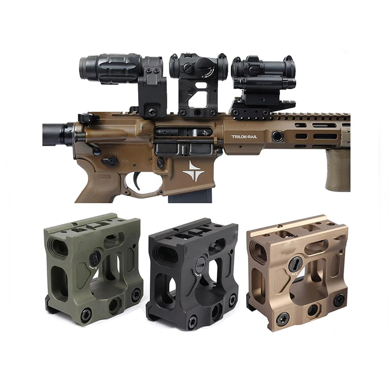 

Universal Heightening Bracket Red Dot Sight Mount T1 T2 HD41 20mm Rail Airsoft Accessories Tactical Hunting Equipment