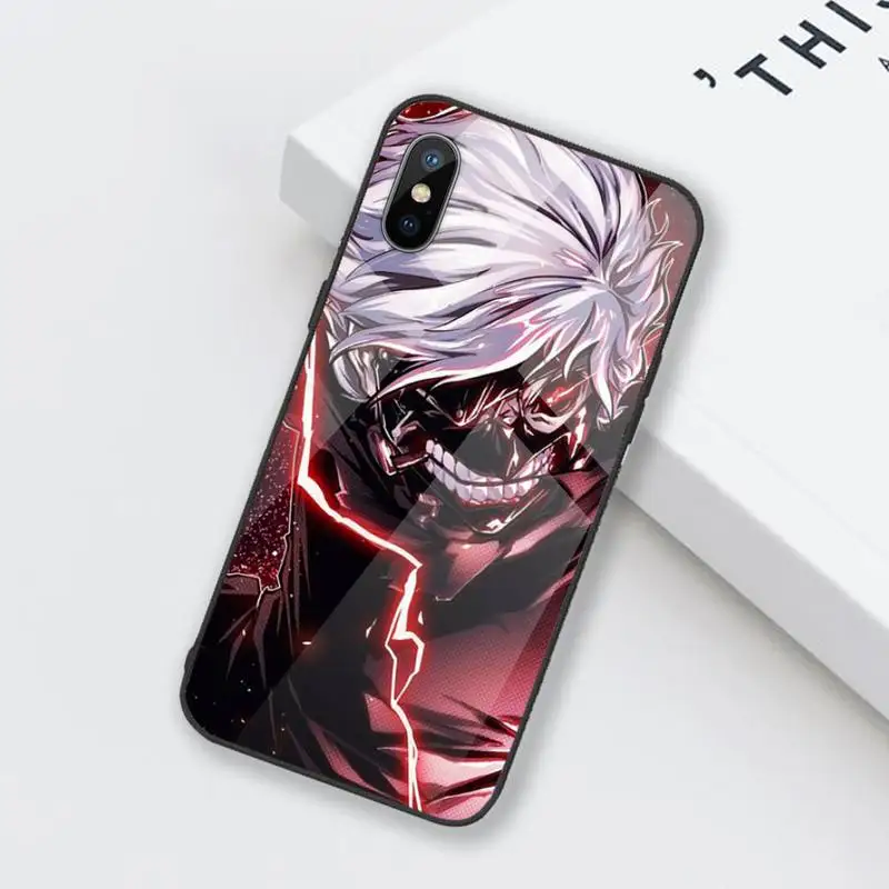 

Tokyo Ghouls Phone Case Tempered glass For iphone 6 6S 7 8 plus X XS XR 11 12 mini PRO MAX