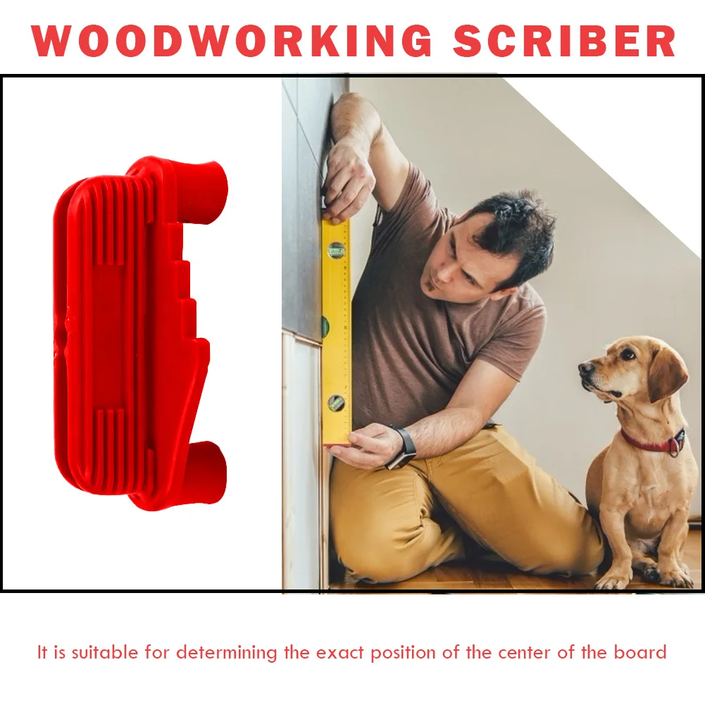 

Wood Marking Gauge Center Line Gauge Finder Centering Scriber for Carpenter Centerline Gauge Wooden Mark Marker Locator Scribe