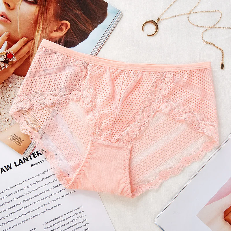 Новые кружевные трусики с вырезами сексуальное прозрачное дамское нижнее белье