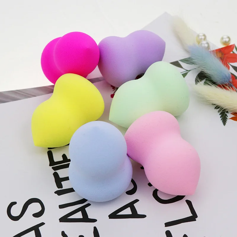1pc Makeup Sponge Egg Multi Shape Color Foundation Concealer Sponge Mix Powder Cosmetic Puff Makeup blender esponja de maquiagem