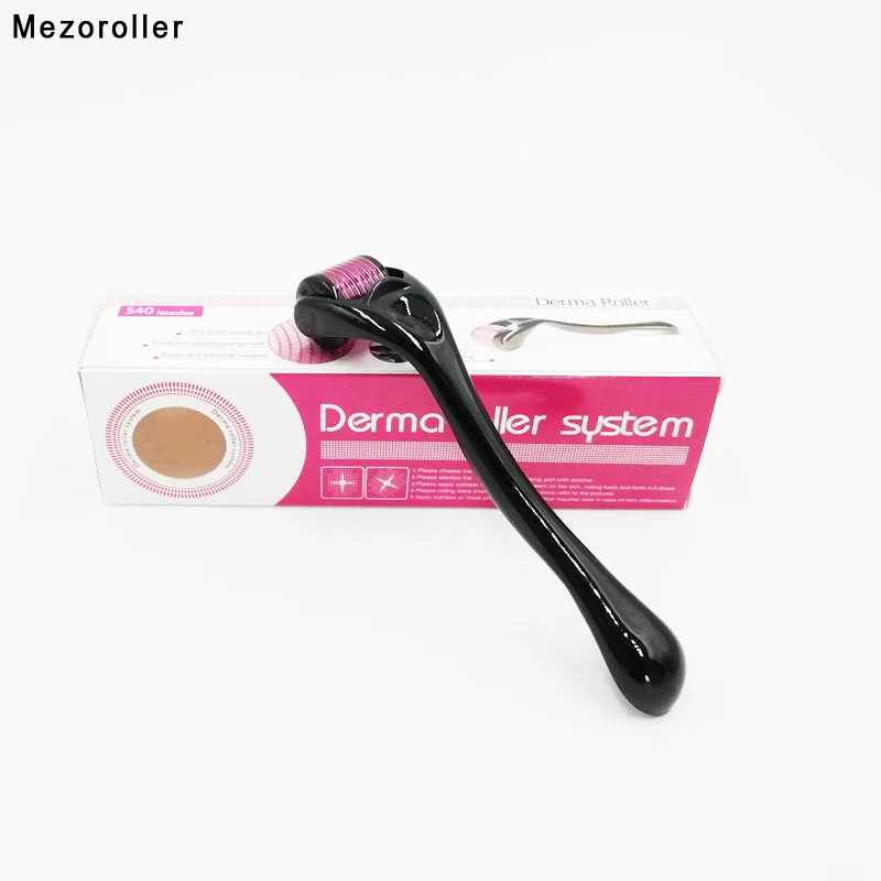 

Mezoroller Derma roller 540 Needles Micro-needling for Skin Care Body Treatment Meso Face Dermo Mikronadel Micro agulha Facial