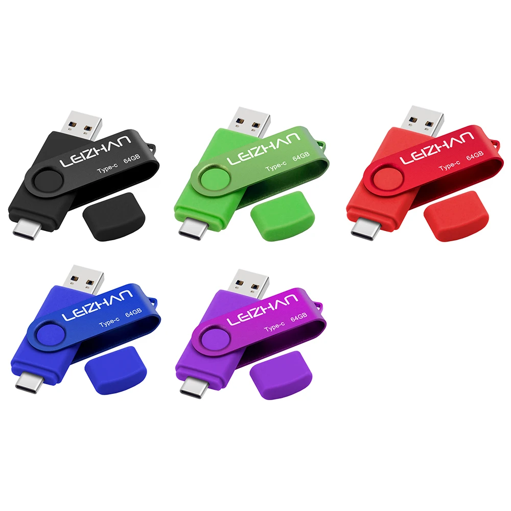 Высокоскоростной флеш накопитель USB 3 0 Type C 512 ГБ 256 128 Гб 64 32 16 OTG карта памяти для