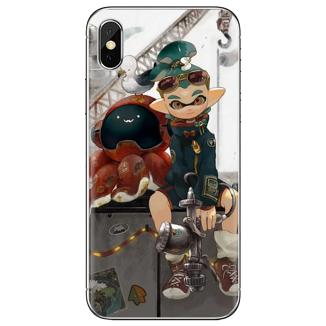 For Xiaomi Mi 5X 6X Max Mix 1 2 2S 3 Mi5 Mi5S Mi6 Mi3 Mi4 poco X3 nfc F2 Pro M3 Squid Sisters Splatoon Buy Silicone Phone Case | Мобильные