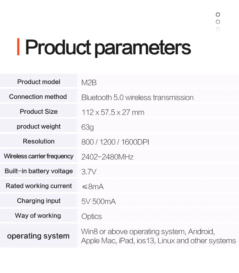 

Wireless Mouse 1600DPI Computer Mouse Silent PC Mause Rechargeable Ergonomic Mouse 2.4Ghz Optical Mice For Laptop PC