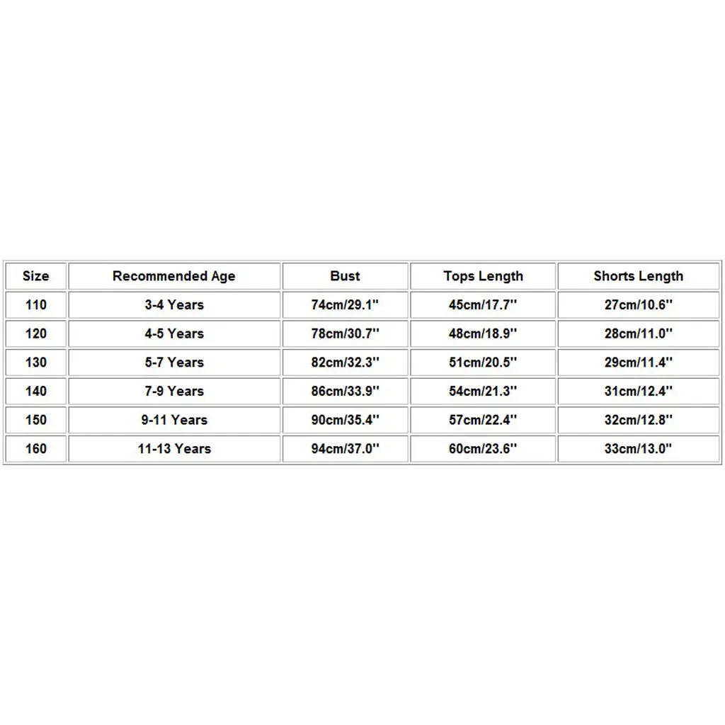 

2021 Teen Kids Girls Chinese Text T Shirt Short Sleeve Tops Denim Shorts Outfits Set dziewczyna zestawy