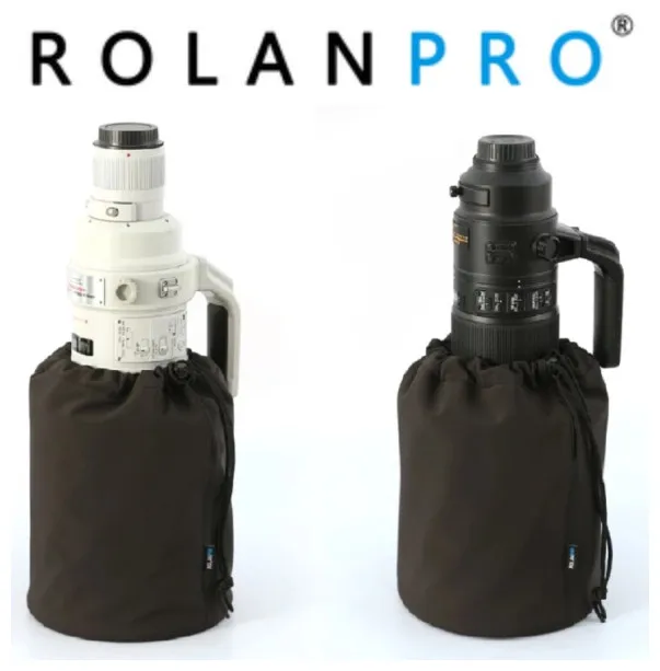 Крышка объектива ROLANPRO для Canon Nikon Sony 600 мм/400 мм/300 мм Sigma 300-800 150-600 с жестким верхним