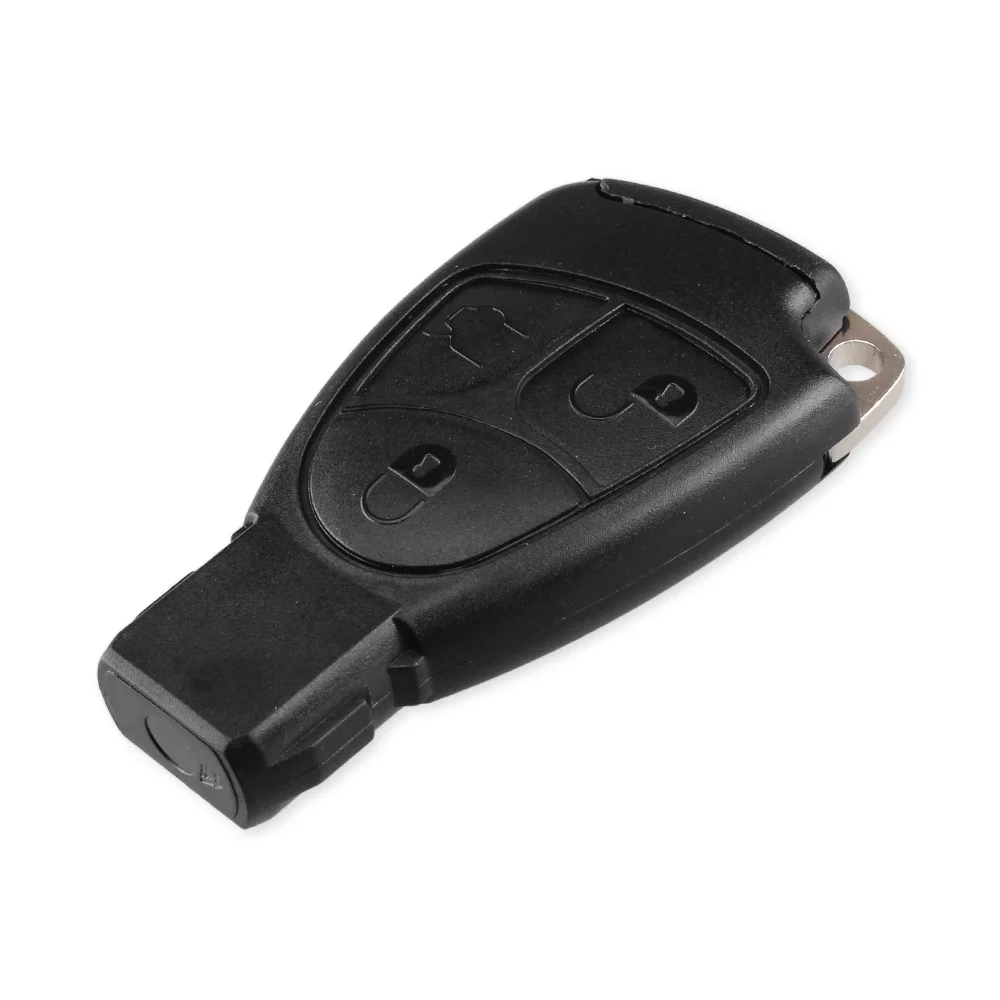 KEYYOU Smart Car Remote Key Case Fob For Mercedes Benz MB C E ML S SL SLK CLK AMG Soft 3 Buttons With Battery Cover And Blade | Автомобили