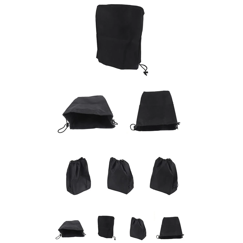 

1PC Universal Polyester Electric Tongue Waterproof And Rainproof Cover Protect The Electric Tongue For RV Trailer Tractor