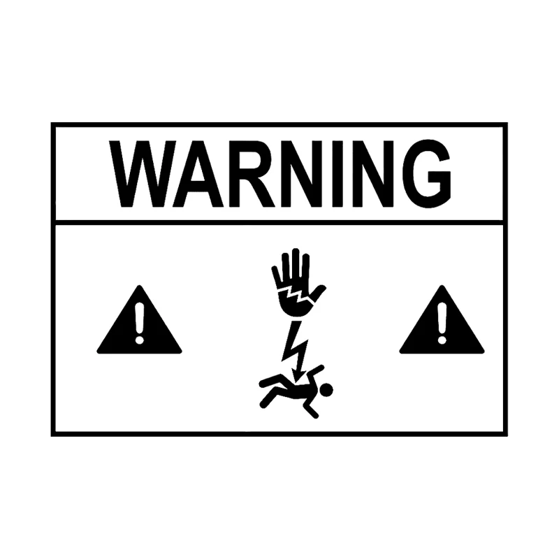 См см Предупреждение ждающая Марка электрическая опасная графическая наклейка