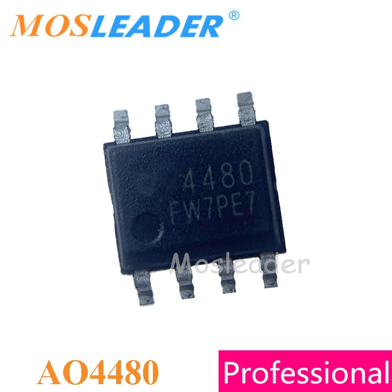

Mosleader AO4480 SOP8 100PCS 1000PCS 30V 40V 14A N-Channel High quality Mosfets