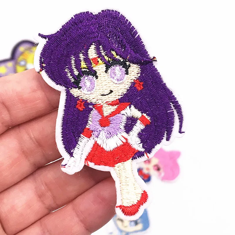 1 шт. Новое поступление Аниме персонаж патч Железный На Аппликации Сейлор Мун