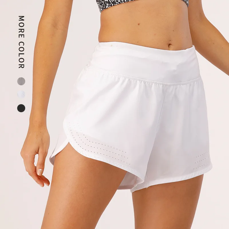 

Women's Yoga Fitness Shorts Soft And Quick-drying Gym Yoga Sports Beach Shorts