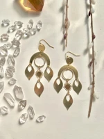 sun and moon earrings dangle earrings boho earrings witchy earrings chandelier earrings hippie