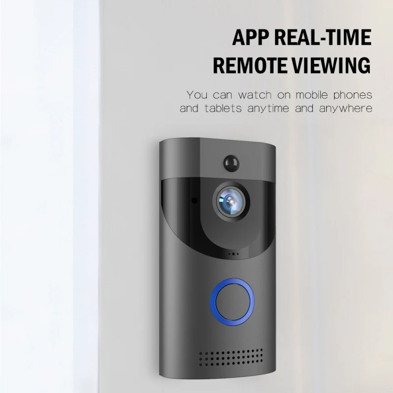 

Smart Doorbell Camera 720P Wifi Wireless Call Intercom Video-Eye For Apartments Door Bell Ring For Phone Home Security Camera