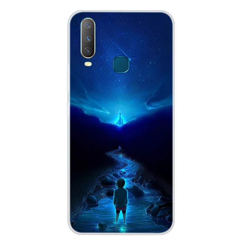 Тонкий силиконовый чехол для телефона VIVO Y95 Y93 Y17 Y71 ЧЕХОЛ ДЛЯ Vivo Z5X X27 Pro V15 V17 X23 Y11 Fundas