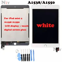 brand new ipad mini 4 a1538 a1550 full lcd display touch digital screen glass white