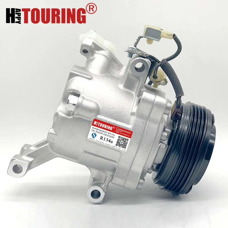 Компрессор SV07C A/C для Toyota Passo Daihatsu Terios/Boon/Sirion Subaru Justy 447190-6620 88310-B1070 447260-5054 сцепление