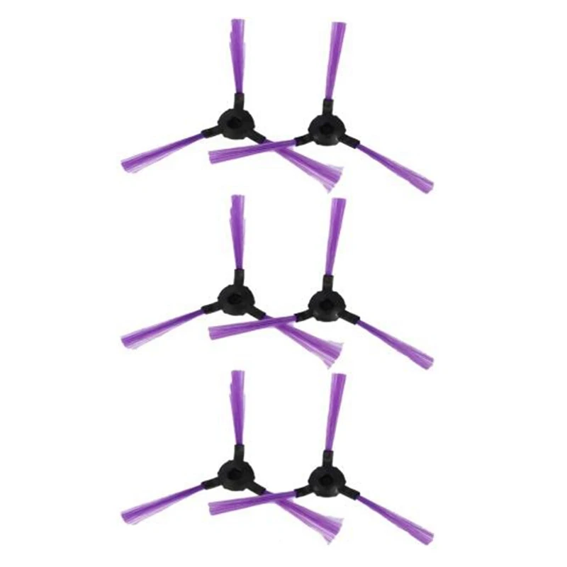 

6Pcs for Fumate Sweeping Robots YZ-Q2/Q2S/Q1/Q3/ZJ-C1/FM-R330 Side Bristles Sweeping Brush Accessories