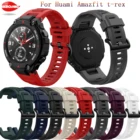 Мягкий силиконовый ремешок для браслета Huami Amazfit T-REX, спортивный сменный ремешок для часов Xiaomi, Huami, Amazfit T, rex Pro, Correa