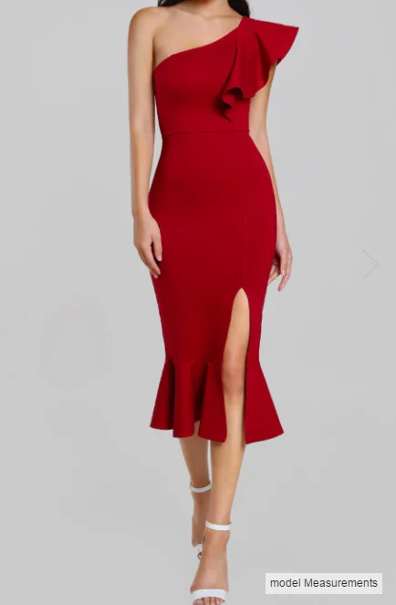 

Bodycon dress for women Square Neck Black Dress Women Elegant Cotton Fashion Side Split Dress Mini Ladies Basic