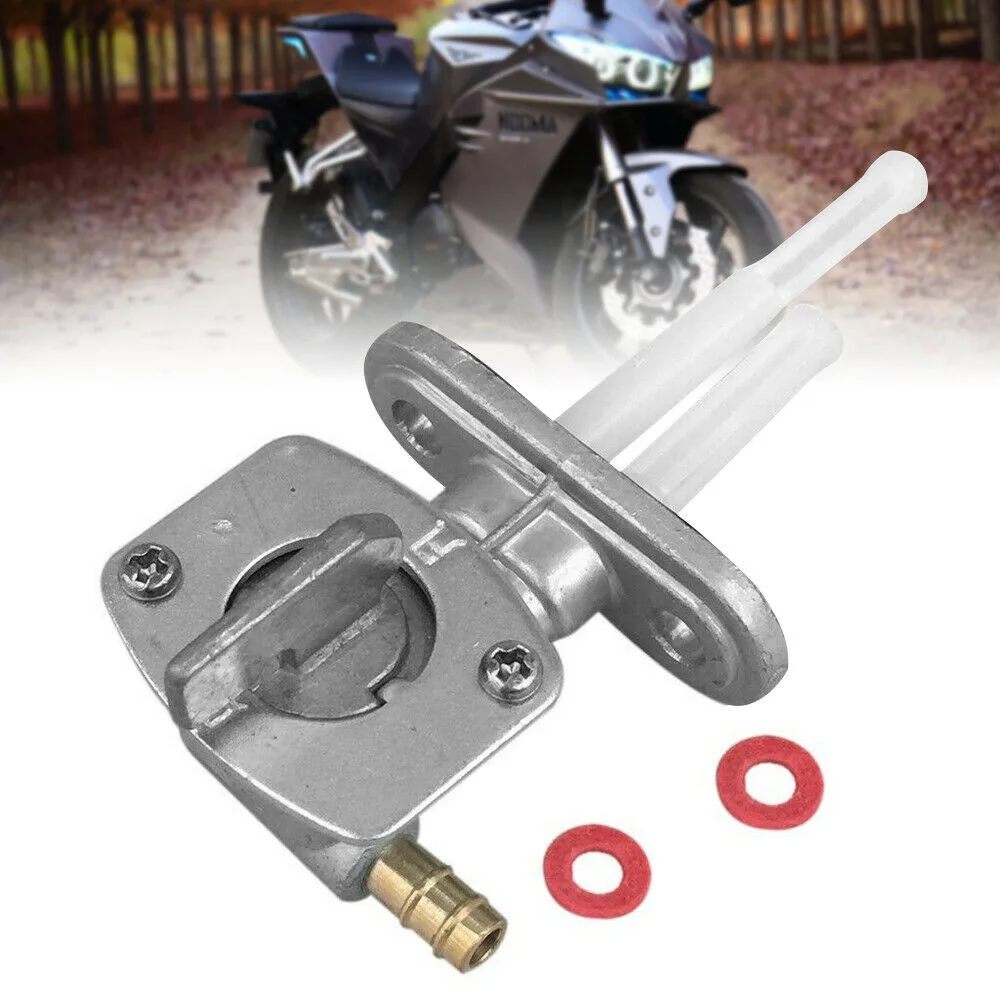 

Motorcycle Fuel Switch Petrol Power Button Gas Tank Tap Filter Petcock Switch Parts Motorbike Accessories For-Yamaha
