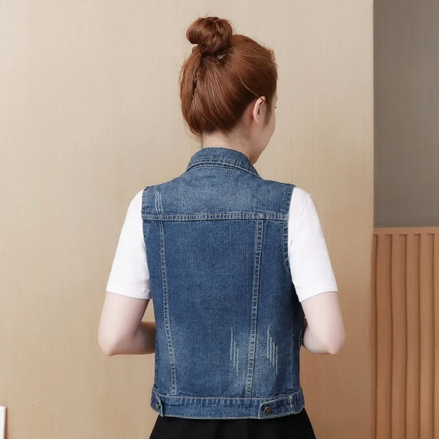 Новинка 2019 года весенний женский образ ковбоя в стиле ретро короткое