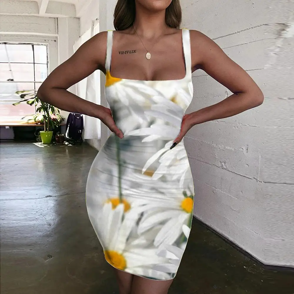 

Женское облегающее платье с цветочным принтом, в стиле Харадзюку