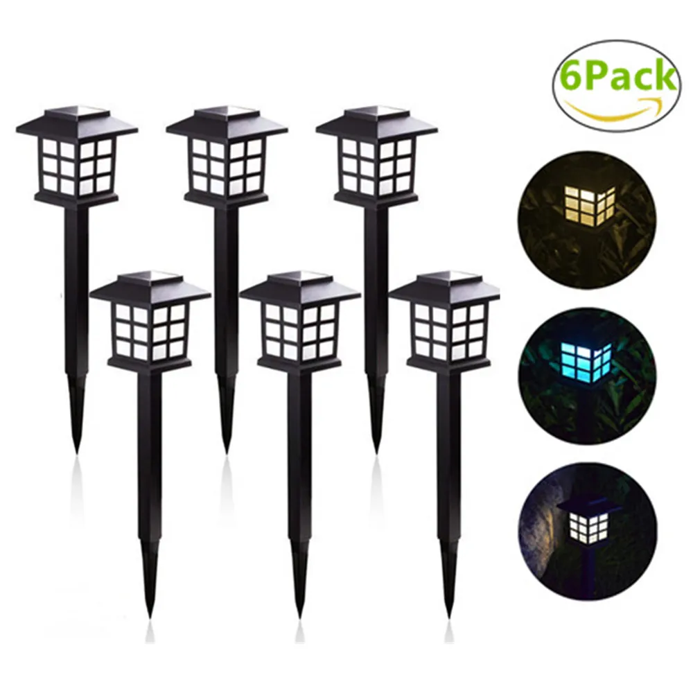 

LED Solar Light Small Palace Lantern Christmas Lights Home Garden Decoration Outdoor Jardin Garland Street Path Lighting Navidad