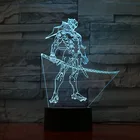 Детский ночник для игр Overwatch, светодиодный светильник с датчиком, Shimada Genji, домашний декор, праздничный подарок, настольный ночник для спальни