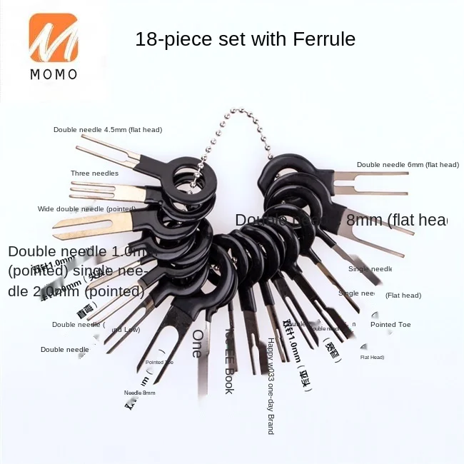

Car Terminal Wiring Harness Plug Needle-Return Machine Wiring Harness Terminal Teasing Needle Take Pin Unlock Key Removal