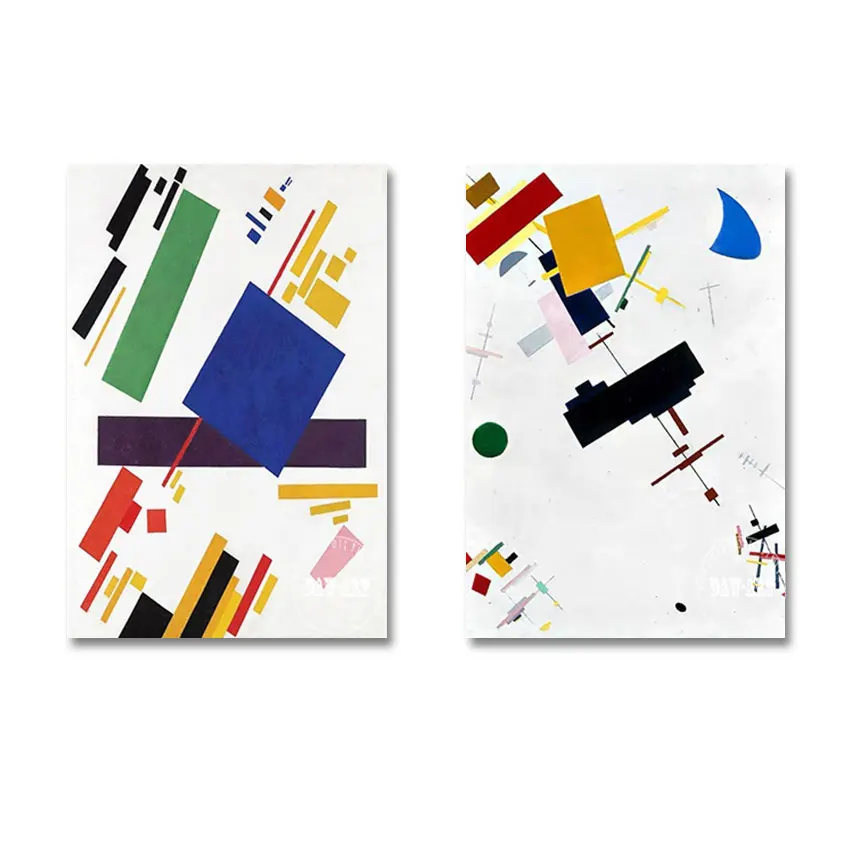 2PCS 1 Set Free Shipping Contemporary High Quality Idea Abstract Paintings On Canvas Large Bedroom Decor Unframed Hot Sale |