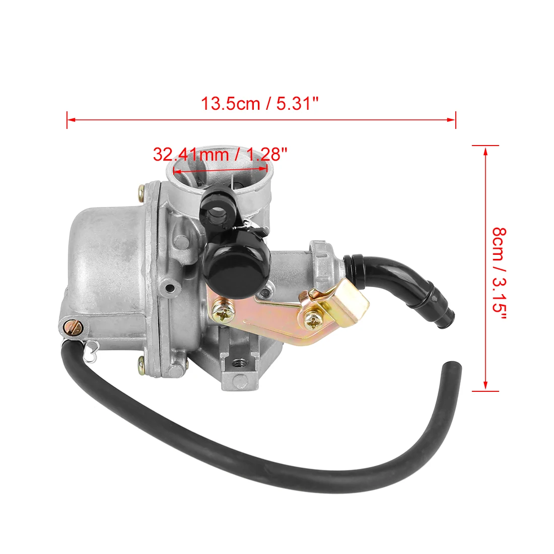 X Autohaux двигателя скутер карбюратор арматура карбюратора PZ19 для 50cc 70cc 90cc 100cc 110cc 125cc