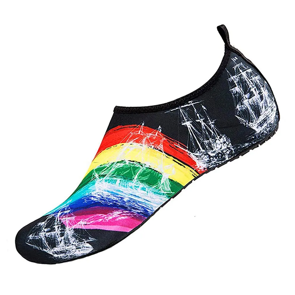 

Swimming Water Aqua Shoes Men Women Beach Camping Shoes Adult Unisex Aqua Flat Soft Walking Lover yoga Shoes Non-slip sneakers