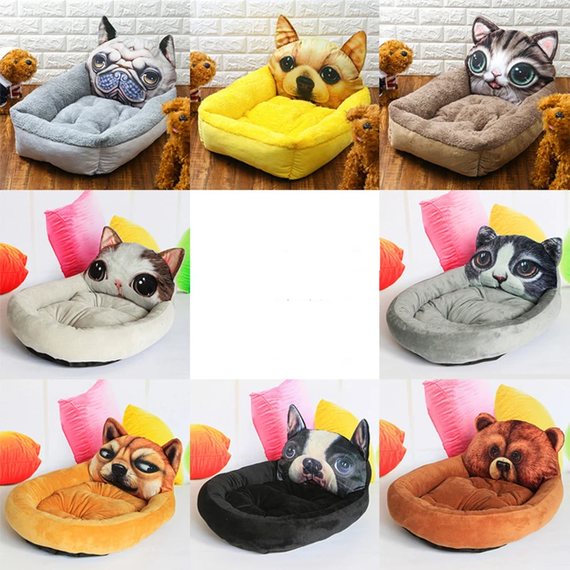 Милая плюшевая подушка WHPC для домашних животных домик гнездо теплых маленьких