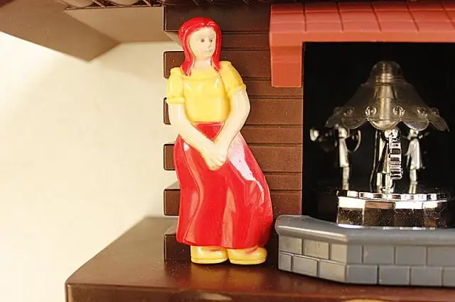 Идеи антикварные настенные часы Новые европейские cuckoo птица пение настенный дом