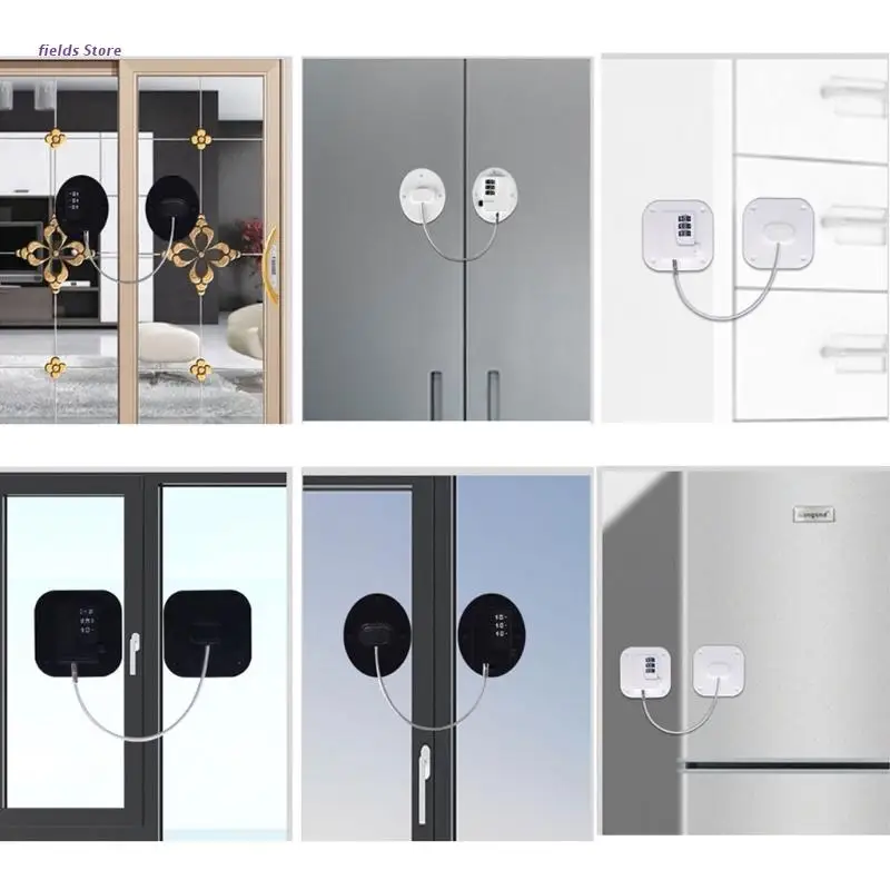 

Baby Safety Lock Kids Prevent Children Falling Window Restrictor Security Locks