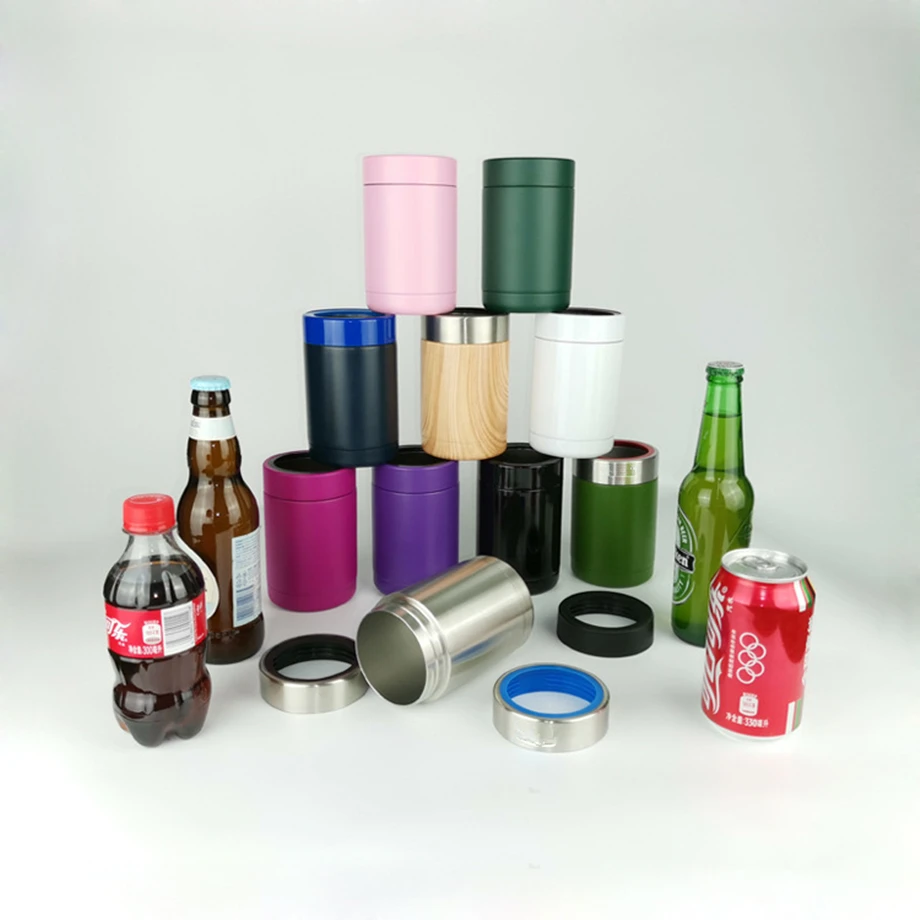 100 шт./лот сублимационная кружка 12 унций охладитель тонкая пиво Кола 18/8