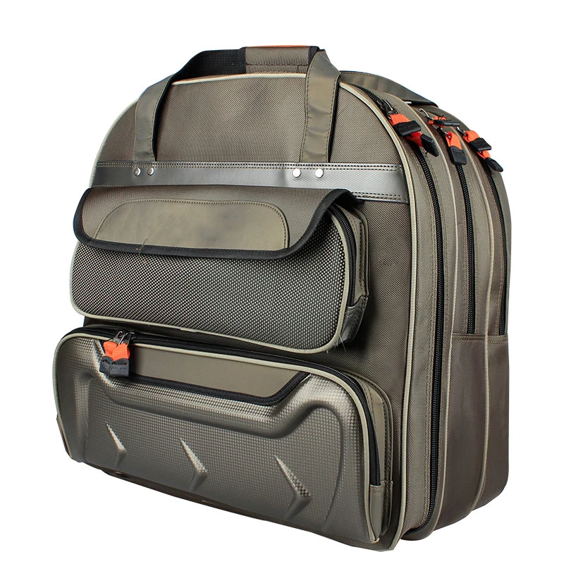

Outdoor Fishing Backpack Large Capacity Three-Layer Waterproof And Lightweight Folding Fishing Gear Storage Bag