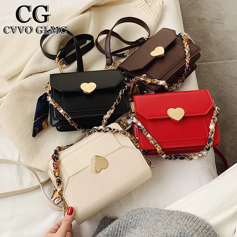 

Cvvo Glmc 2021 New Shoulder Messenger Bag Fashion Women Bags White PU Women Bags Studded Messenger Bag Handbag