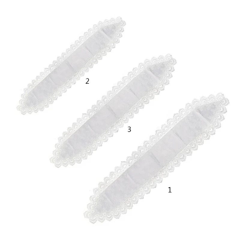 3 размера белая настольная дорожка с вышивкой полые Кружева Современная