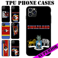 for huawei p8 9 10 20 30 40 mate plus pro lite x swaziland flag text coat of arms theme soft tpu phone cases cover logo