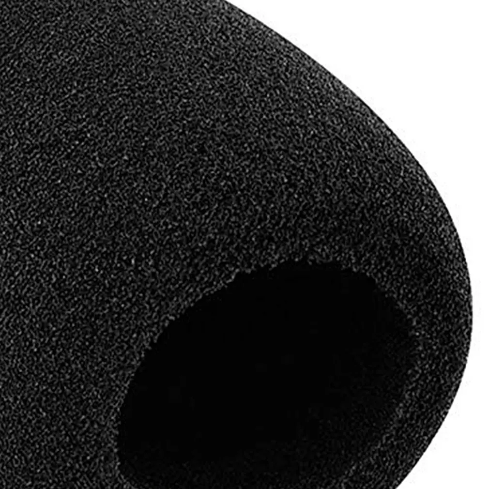 

1PC Microphone Microphone Thick Sponge Cover Windshield KTV Elastic Shrinkage Useful Soft Microphone Cover