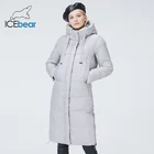 ICEbear 2021 новое женское зимнее утепленное пальто, длинное женское пальто, высококачественная повседневная женская брендовая одежда GWD21583I