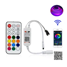 Светодиодный Bluetooth контроллер 21 клавиша для Пиксельной ленты