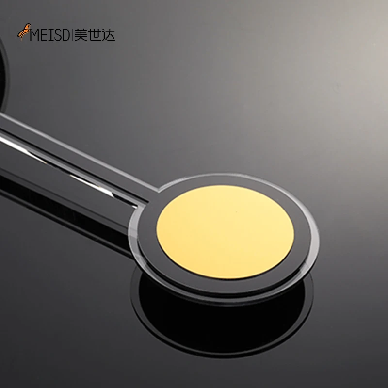 Большие настенные часы MEISD с полкой для товаров дизайнерские декоративные