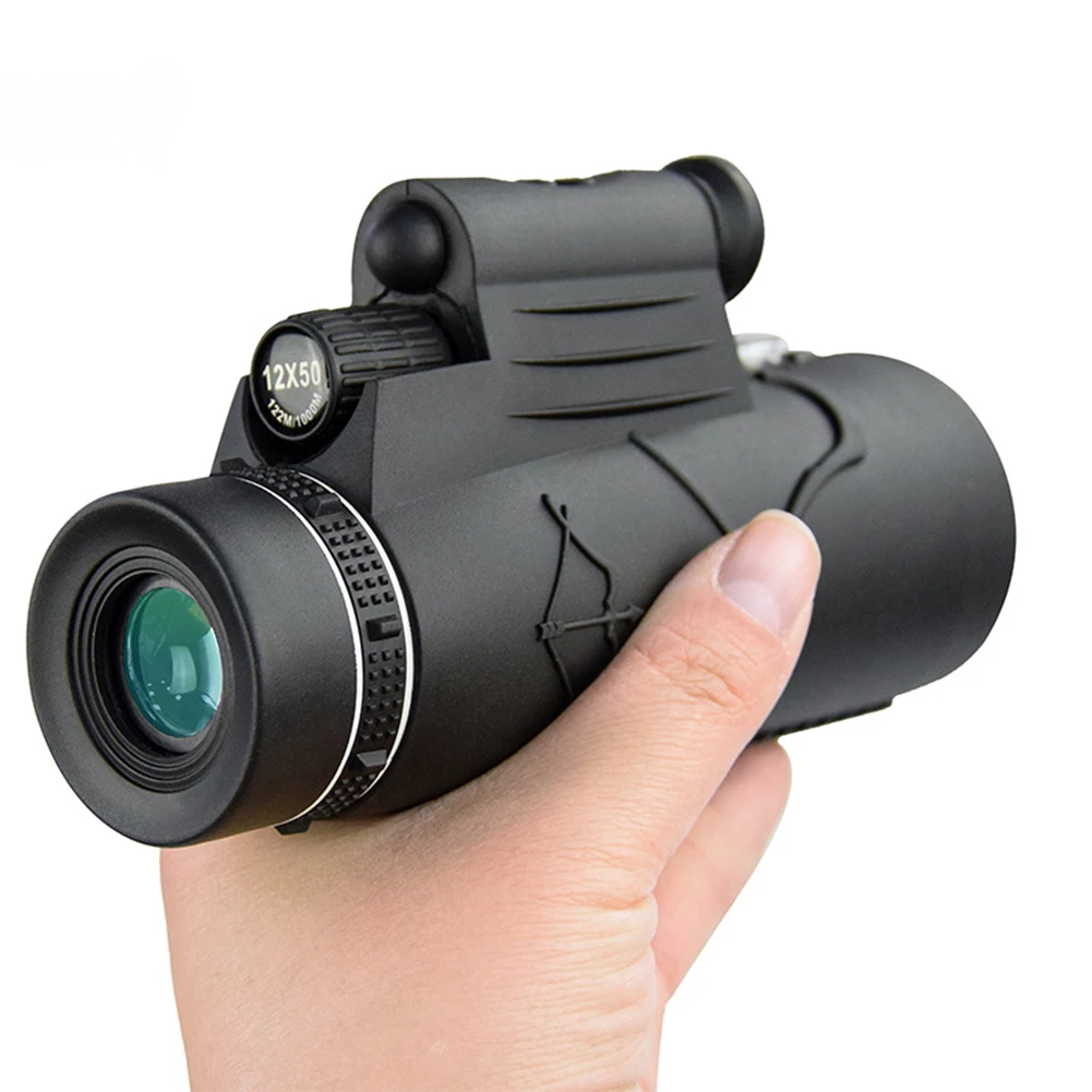 12X50 Монокуляр Телескоп для смартфонов лазерный светильник Ночное видение